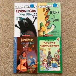 4 Beginning Reading Books